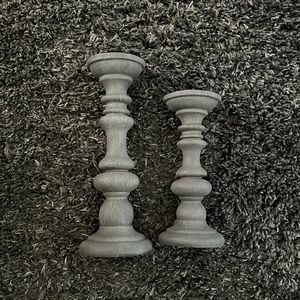 Set of candle holders